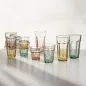 Szklanki do wody i napojów Gigi Watercolor ombre mix kolorów 6 x 280 ml