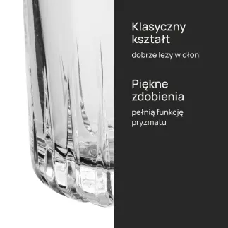 Szklanki do napojów i whisky Vita 4 x 329 ml
