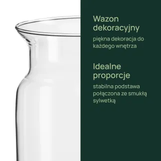 Wazon dekoracyjny, słój Aura 29.5 cm
