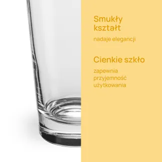 Szklanki do piwa Flint 4 x 654 ml