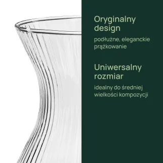 Wazon dekoracyjny Lyra 18 cm