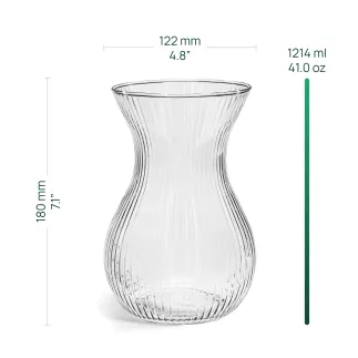 Wazon dekoracyjny Lyra 18 cm