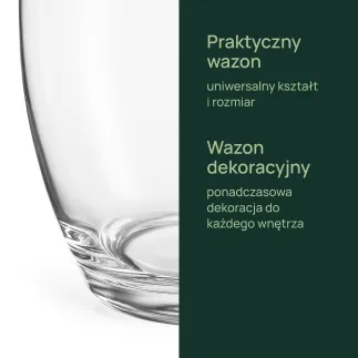 Wazon dekoracyjny, lampion Sofia 19.8 cm