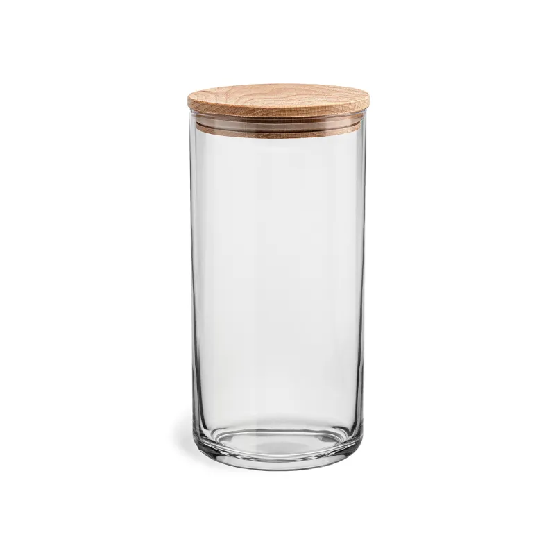 Pojemnik na żywność z drewnianą pokrywką Stor 20 cm Pojemnik na żywność z drewnianą pokrywką Stor 20 cm