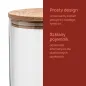 Pojemnik na żywność z drewnianą pokrywką Stor 20 cm Pojemnik na żywność z drewnianą pokrywką Stor 20 cm