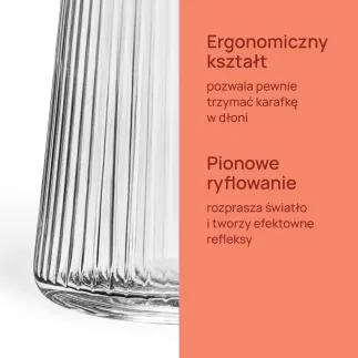 Karafka do napojów Lyra 1150 ml