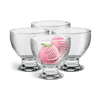 Pucharki do lodów i deserów Lyra 4 x 490 ml