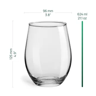 Szklanki do napojów Sofia 4 x 624 ml