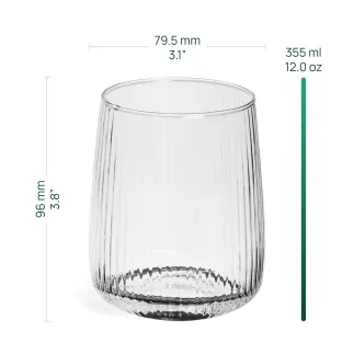 Szklanki do napojów Lyra 4 x 355 ml