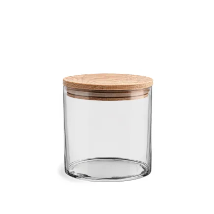 Pojemnik na żywność z drewnianą pokrywką Stor 10 cm