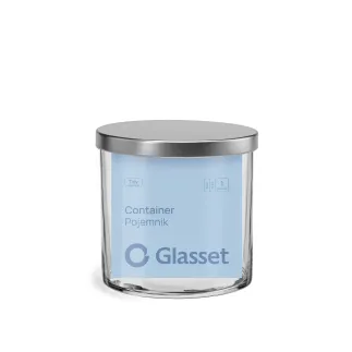 Pojemnik na żywność z metalową pokrywką Tidy 10 cm