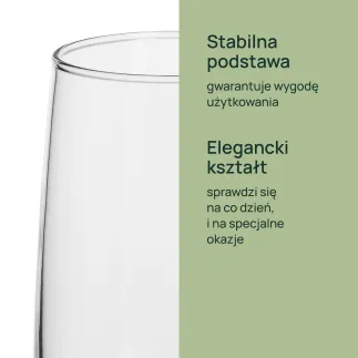 Szklanki do napojów Emma 4 x 520 ml