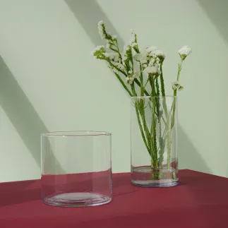 Wazon dekoracyjny, cylinder Luca 19 cm