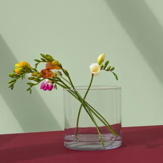 Wazon dekoracyjny, cylinder Luca 19 cm