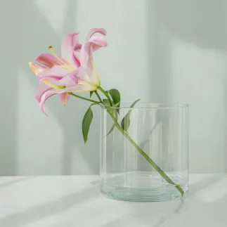 Wazon dekoracyjny, cylinder Luca 19 cm