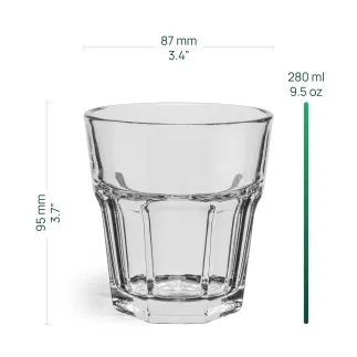 Szklanki do napojów Alva 4 x 280 ml