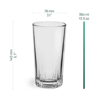 Szklanki do napojów Vita 4 x 384 ml