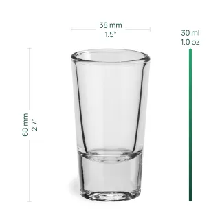 Kieliszk wódki i shotów Roy 6 x 30 ml