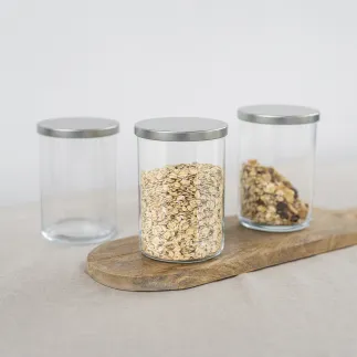 Pojemnik na żywność z metalową pokrywką Tidy 15 cm