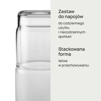 Zestaw do napojów Nest - karafka i szklanki