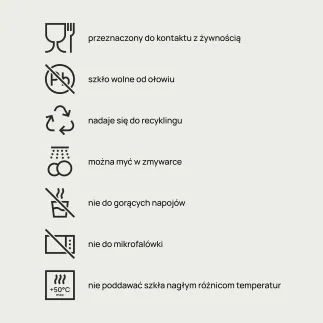 Zestaw do napojów Nest - karafka i szklanki