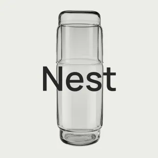 Zestaw do napojów Nest - karafka i szklanki