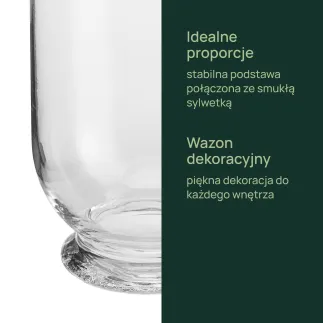 Wazon dekoracyjny, lampion Domiva 25 cm