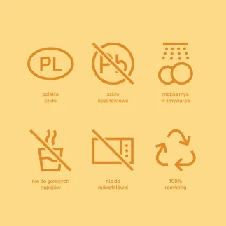 Szklanki do piwa Flint 4 x 654 ml