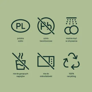 Szklanki do napojów Emma 4 x 520 ml