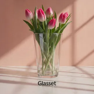 Wazon szklany Ava do średnich i dużych bukietów 19,5 cm