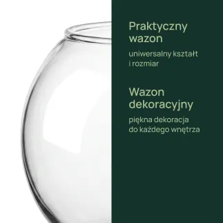 Wazon kula Olivia Classic 15,5 cm