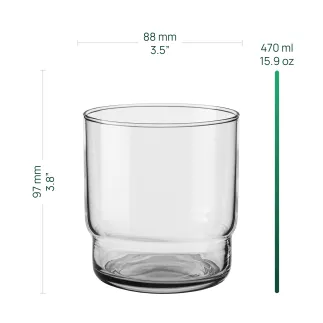 Szklanki do napojów Nest 4x420ml