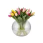 Kula szklana Olivia Elegant transparentna w prążki 15,5 cm Kula szklana Olivia Elegant transparentna w prążki 15,5 cm
