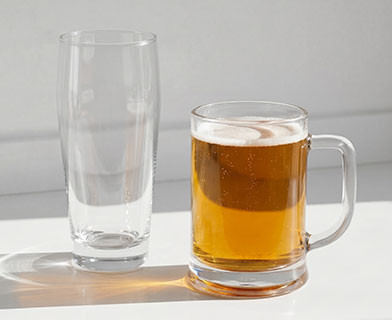 Kufle i szklanki do piwa